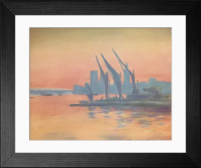 Framed Print : Westminster, 1903. Artist: Mortimer L Menpes Framed Print : Westminster, 1903. Artist: Mortimer L Menpes