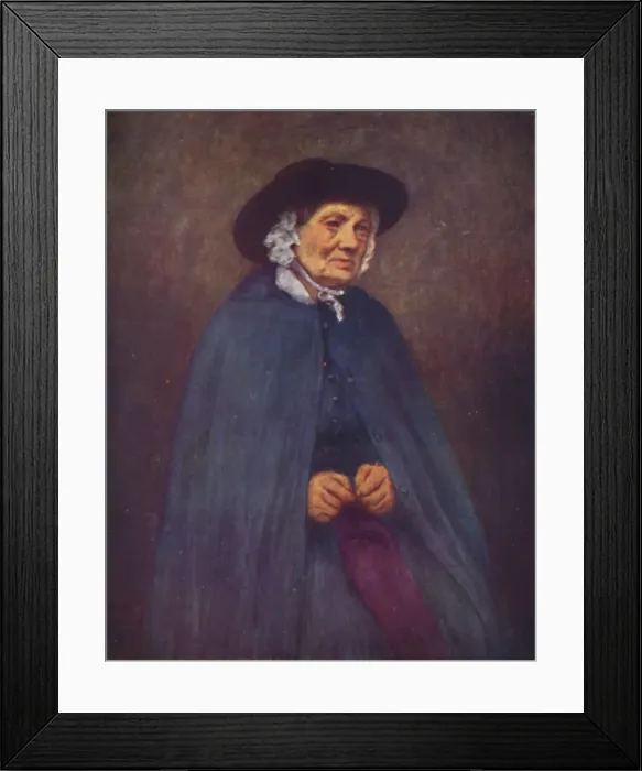 Framed Print : Welsh Woman, 1903. Artist: Mortimer L Menpes Framed Print : Welsh Woman, 1903. Artist: Mortimer L Menpes