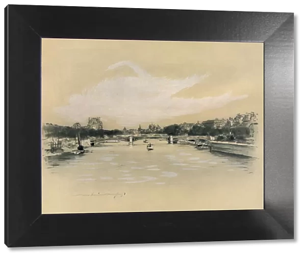 The Seine at Paris, 1903. Artist: Mortimer L Menpes
