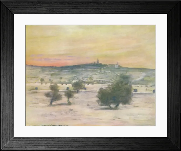 Framed Print : Jerusalem, 1903. Artist: Mortimer L Menpes Framed Print : Jerusalem, 1903. Artist: Mortimer L Menpes