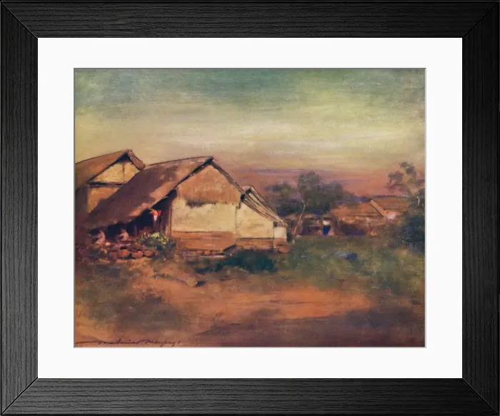 Framed Print : At Mandalay, 1903. Artist: Mortimer L Menpes Framed Print : At Mandalay, 1903. Artist: Mortimer L Menpes
