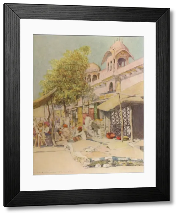 Framed Print : Jeypore at Noon, 1905. Artist: Mortimer Luddington Menpes Framed Print : Jeypore at Noon, 1905. Artist: Mortimer Luddington Menpes
