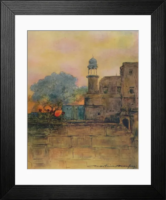 Framed Print : Muttra, 1905. Artist: Mortimer Luddington Menpes Framed Print : Muttra, 1905. Artist: Mortimer Luddington Menpes