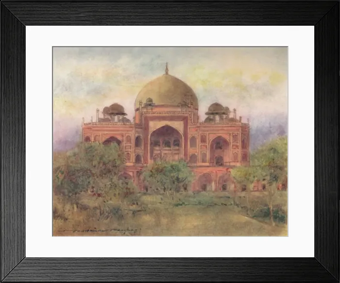 Framed Print : Humayuns Tomb, 1905. Artist: Mortimer Luddington Menpes Framed Print : Humayuns Tomb, 1905. Artist: Mortimer Luddington Menpes