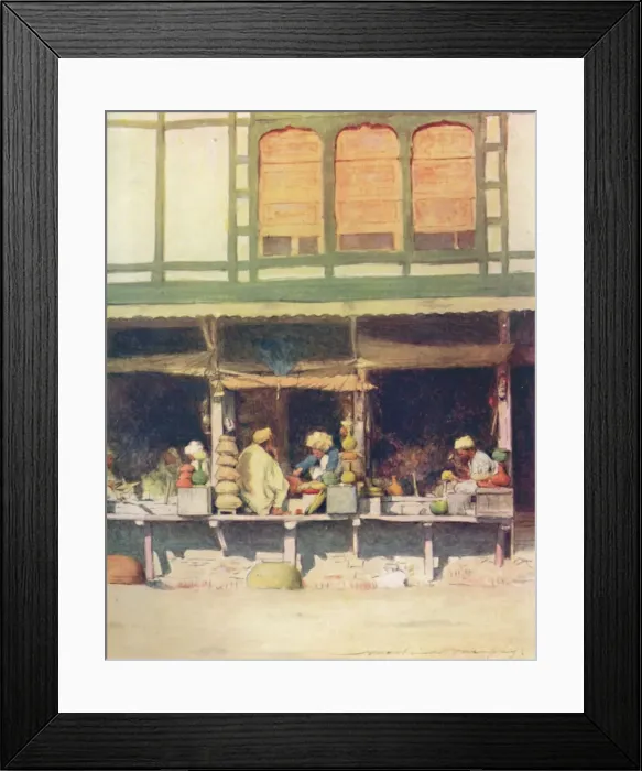 Framed Print : An Unclassified Shop, 1905. Artist: Mortimer Luddington Menpes Framed Print : An Unclassified Shop, 1905. Artist: Mortimer Luddington Menpes