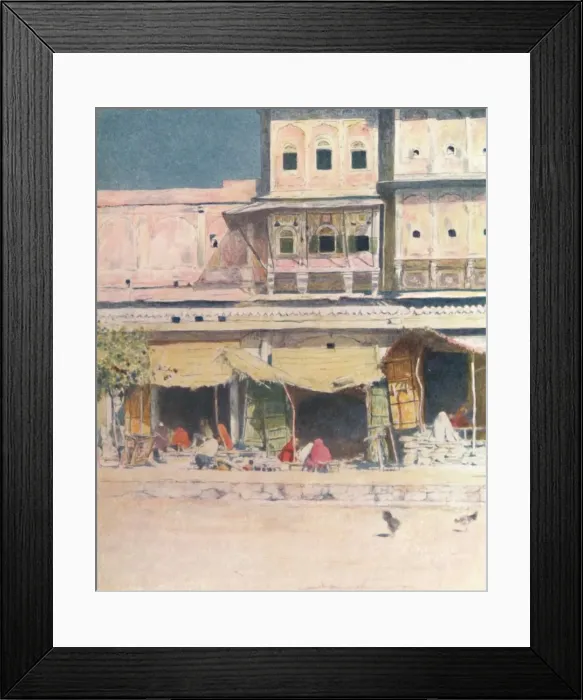 Framed Print : Wood-cutters, Jeypore, 1905. Artist: Mortimer Luddington Menpes Framed Print : Wood-cutters, Jeypore, 1905. Artist: Mortimer Luddington Menpes
