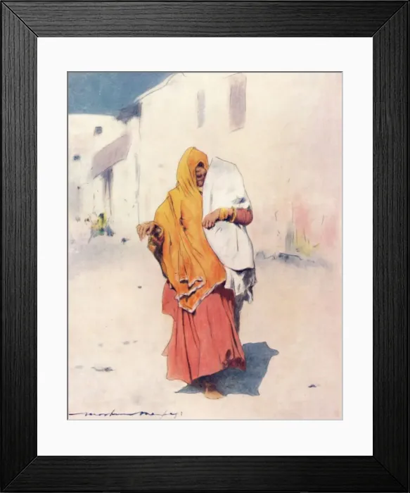 Framed Print : A Native Woman of Jeypore, 1905. Artist: Mortimer Luddington Menpes Framed Print : A Native Woman of Jeypore, 1905. Artist: Mortimer Luddington Menpes