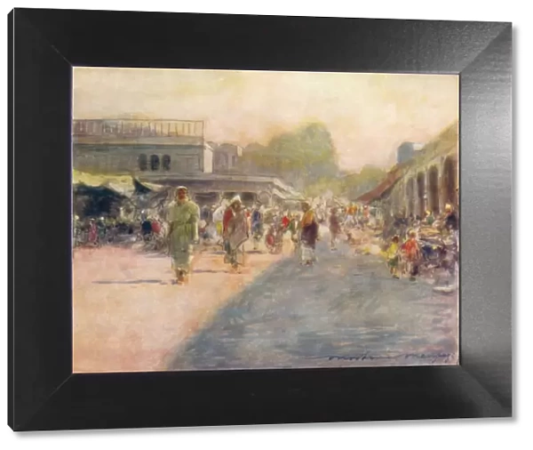 A Street in Peshawur, 1905. Artist: Mortimer Luddington Menpes