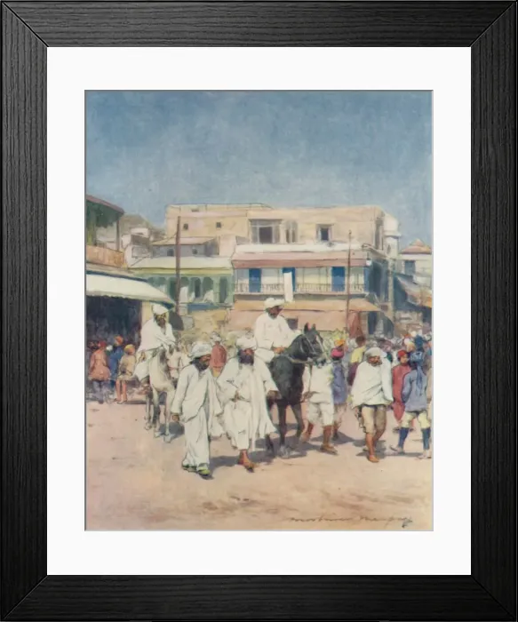 Framed Print : Native Chiefs in Delhi, 1905. Artist: Mortimer Luddington Menpes Framed Print : Native Chiefs in Delhi, 1905. Artist: Mortimer Luddington Menpes