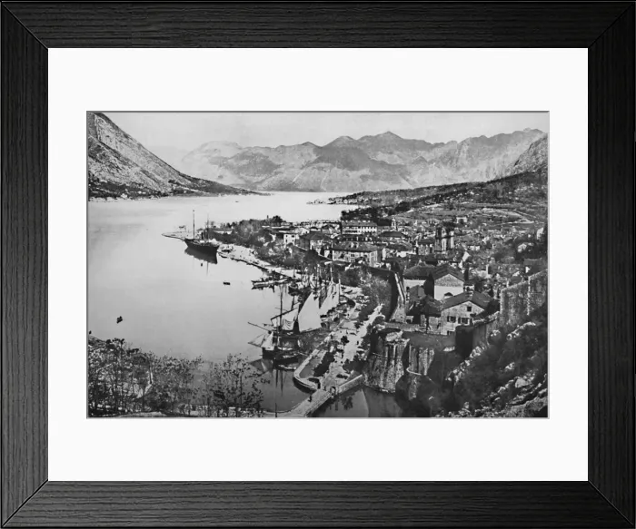 Framed Print : The Harbor of Mezzo, 1913