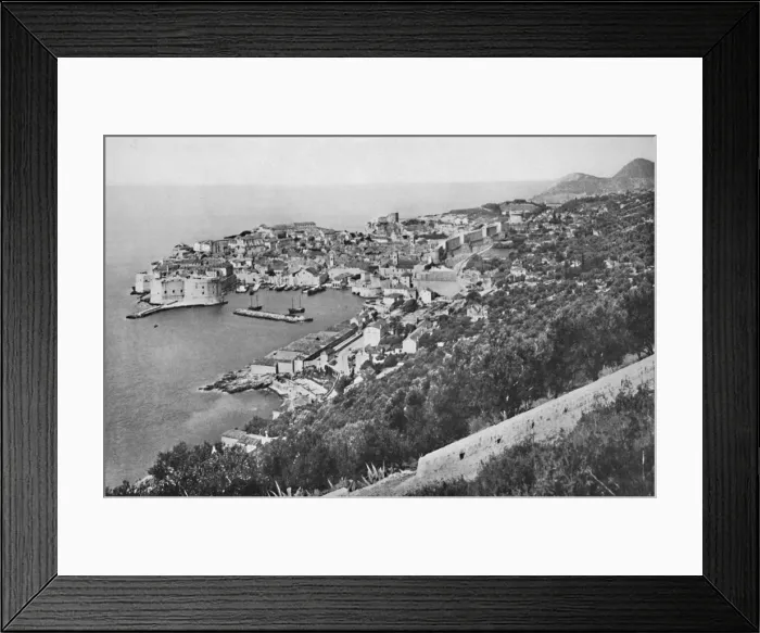 Framed Print : Ragusa, 1913