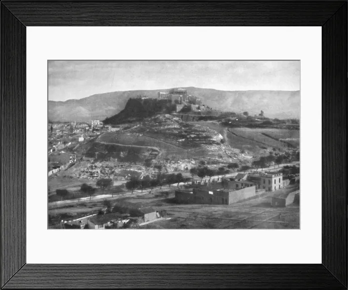 Framed Print : The Acropolis, with a View of the Aeropagus and Mount Hymettus, from the West, 1913 Framed Print : The Acropolis, with a View of the Aeropagus and Mount Hymettus, from the West, 1913