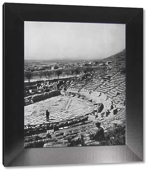 The Theater of Dionysus on the southern slope of Acropolis, 1913