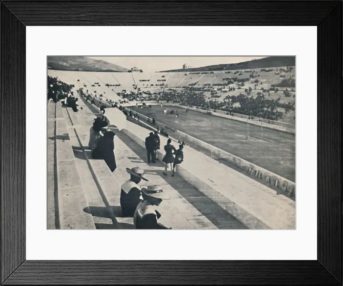 Framed Print : The Stadium, Athens, 1913