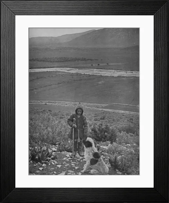 Framed Print : The Plain of Marathon, 1913 Framed Print : The Plain of Marathon, 1913