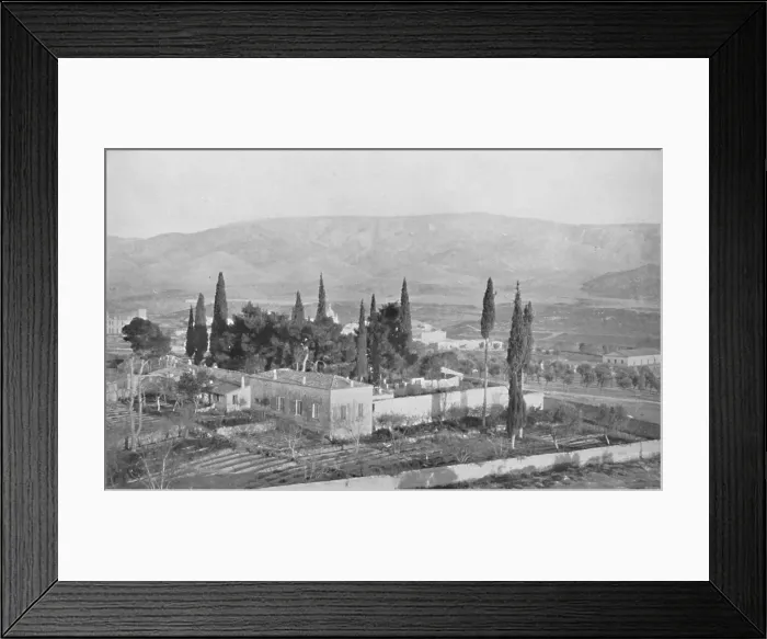 Framed Print : A Monastery at the foot of Hymettus, 1913 Framed Print : A Monastery at the foot of Hymettus, 1913