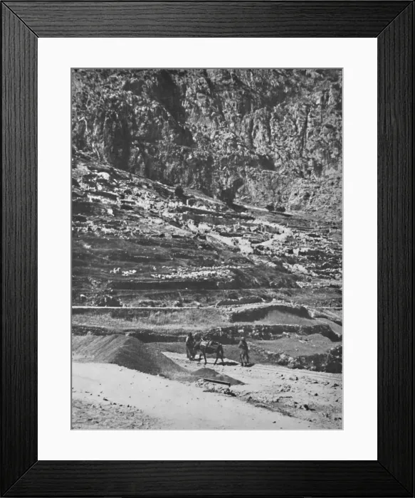 Framed Print : Place of the famous Oracle, Delphi, 1913 Framed Print : Place of the famous Oracle, Delphi, 1913