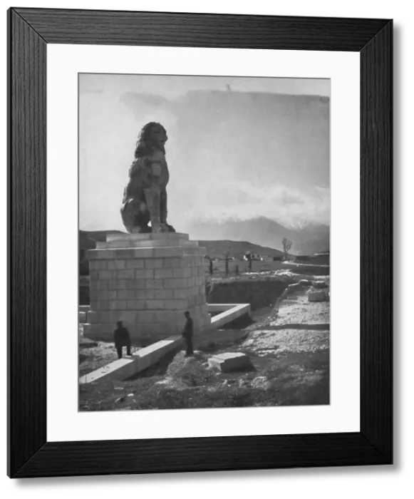 Framed Print : The Lion of Chaeronea, the Acropolis and Mount Parnassus, 1913 Framed Print : The Lion of Chaeronea, the Acropolis and Mount Parnassus, 1913