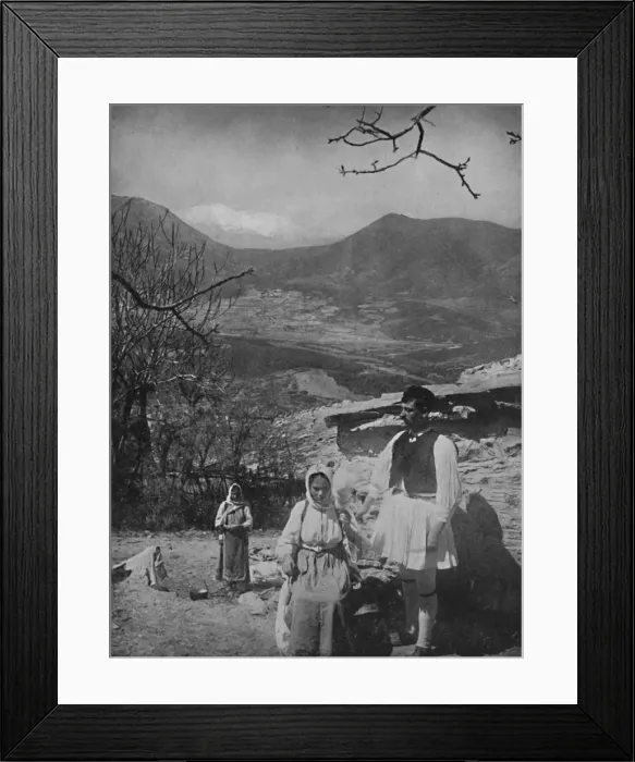 Framed Print : View of Mount Parnassus, 1913 Framed Print : View of Mount Parnassus, 1913