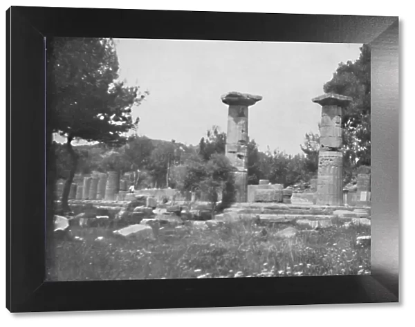The Temple of Hera at Olympia, 1913