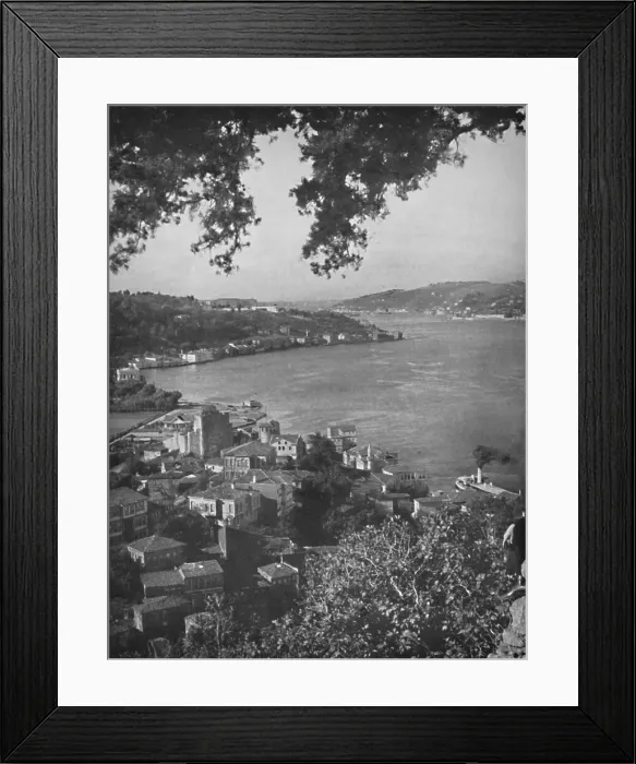 Framed Print : The Bosphorous - Constantinople in the distance, 1913 Framed Print : The Bosphorous - Constantinople in the distance, 1913