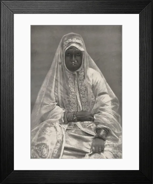 Framed Print : Muhammedanerin, 1926 Framed Print : Muhammedanerin, 1926