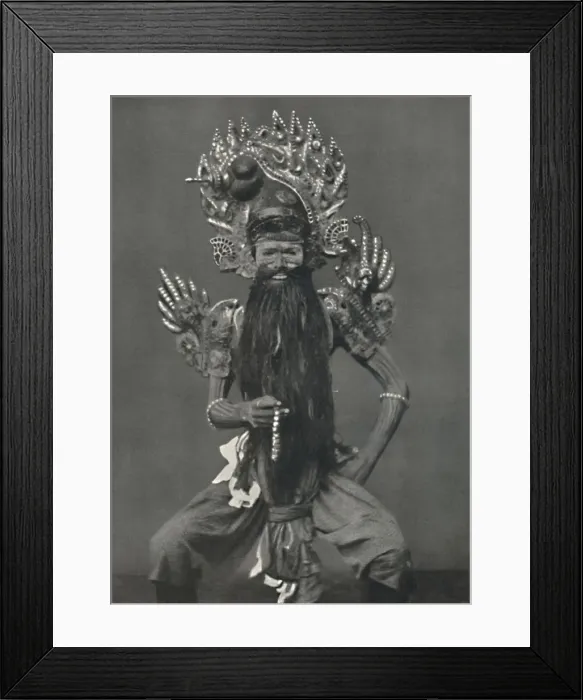 Framed Print : Schauspieler als Guruswamin (der obersete der geistlichen Lehrer), 1926 Framed Print : Schauspieler als Guruswamin (der obersete der geistlichen Lehrer), 1926