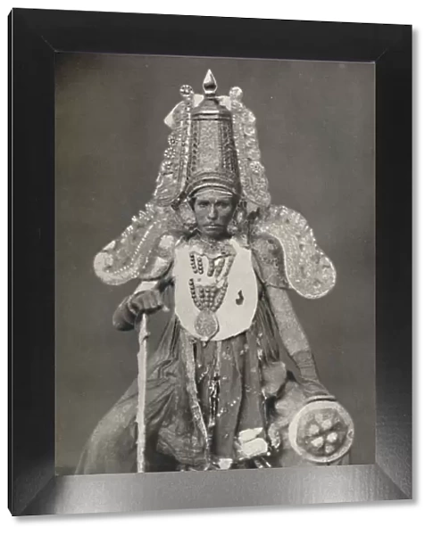 Schauspieler als Subrahmanya (Kriegsgott), 1926