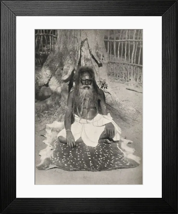 Framed Print : Hindu-Busser (Asket), 1926 Framed Print : Hindu-Busser (Asket), 1926