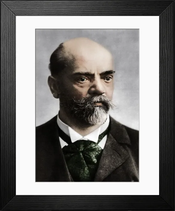 Framed Print : Antonin Leopold Dvorak (1841-1904), Czech composer. Artist: Albert Harlinque Framed Print : Antonin Leopold Dvorak (1841-1904), Czech composer. Artist: Albert Harlinque