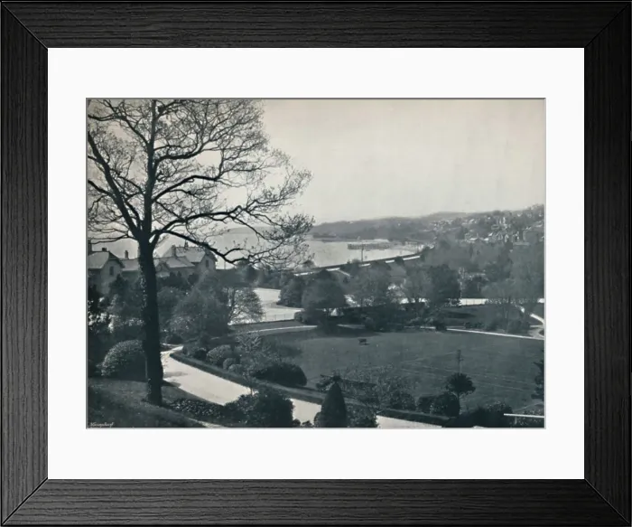 Framed Print : Grange - View from the Gardens, 1895 Framed Print : Grange - View from the Gardens, 1895