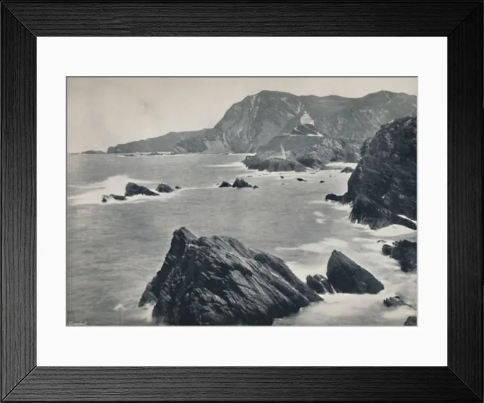 Framed Print : Ilfracombe - Lantern Hill, 1895 Framed Print : Ilfracombe - Lantern Hill, 1895
