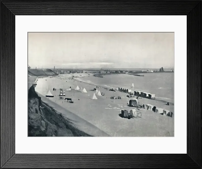Framed Print : Gorleston - A Stretch of the Sands, 1895 Framed Print : Gorleston - A Stretch of the Sands, 1895