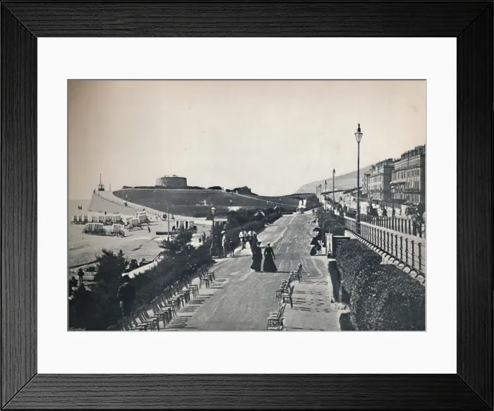 Framed Print : Eastbourne - Part of the Promenade, Showing Wish Tower, 1895 Framed Print : Eastbourne - Part of the Promenade, Showing Wish Tower, 1895