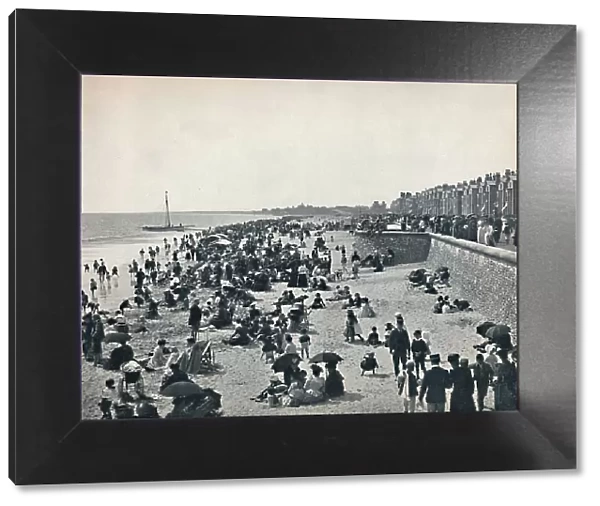 Lowestoft - On the Sands, 1895