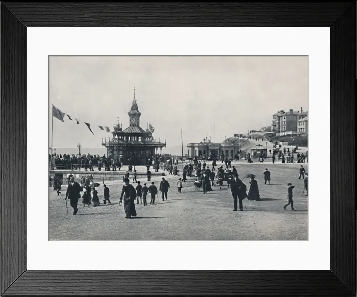 Framed Print : Bournemouth - The Pier Approach, 1895 Framed Print : Bournemouth - The Pier Approach, 1895
