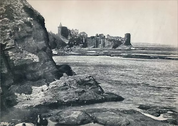 St. Andrews - The Castle, Seen from the South-East, 1895