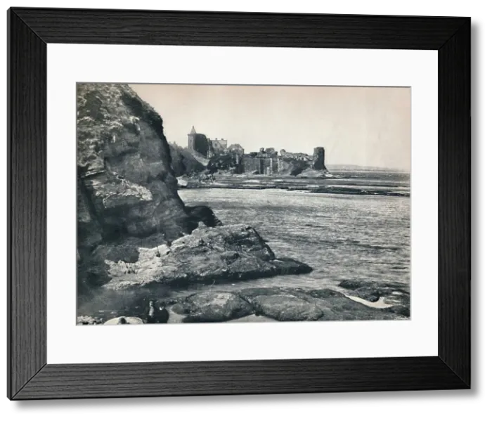 Framed Print : St. Andrews - The Castle, Seen from the South-East, 1895 Framed Print : St. Andrews - The Castle, Seen from the South-East, 1895