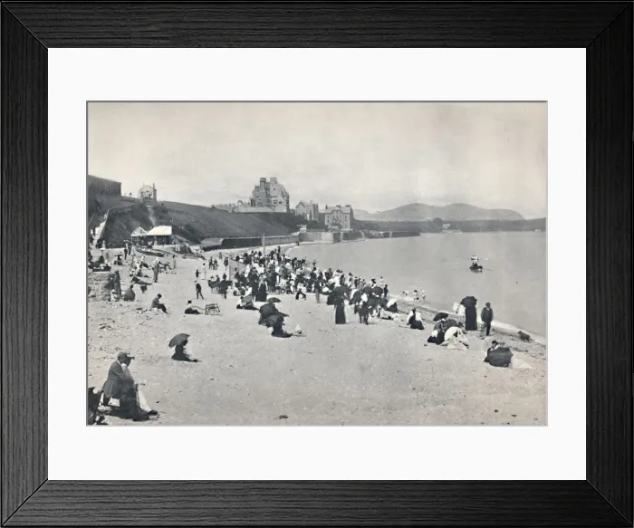 Framed Print : Colwyn Bay - The Sands, 1895 Framed Print : Colwyn Bay - The Sands, 1895