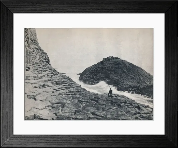 Framed Print : Staffa - The Herdsman, 1895 Framed Print : Staffa - The Herdsman, 1895