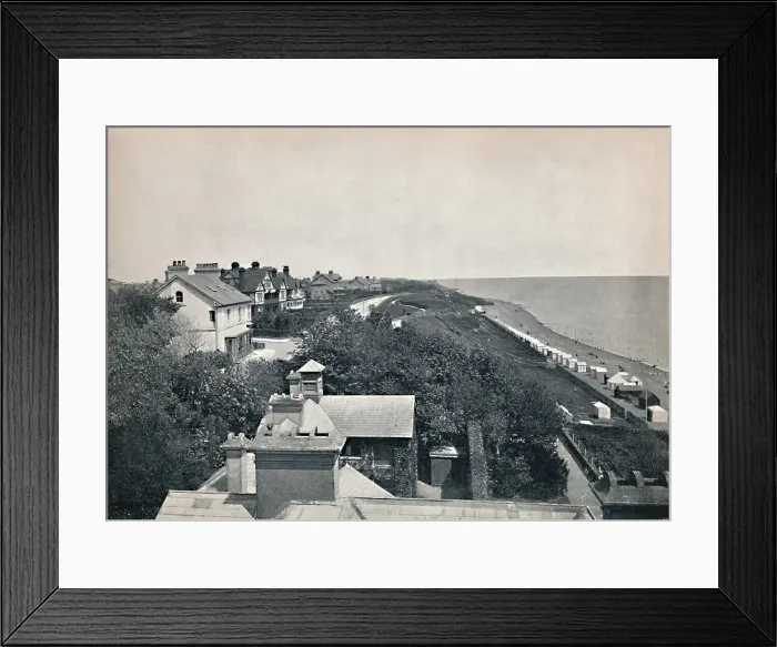 Framed Print : Felixstowe - From the Bath Hotel, 1895 Framed Print : Felixstowe - From the Bath Hotel, 1895