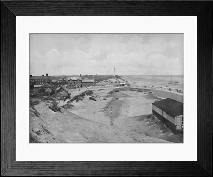 Framed Print : Sutton-On-Sea - A Quiet Resort, 1895 Framed Print : Sutton-On-Sea - A Quiet Resort, 1895