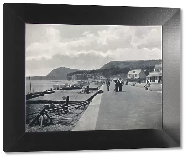 Sidmouth - The Promenade and Beach, 1895