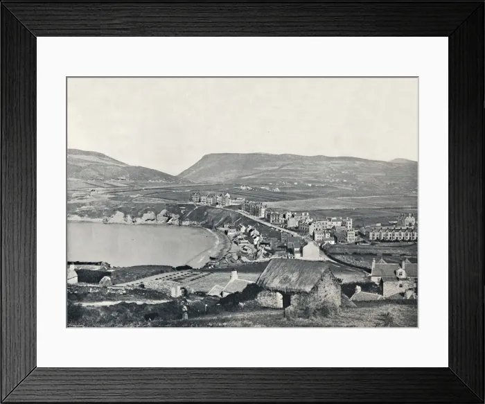 Framed Print : Port Erin - Panoramic View of the Town and Its Vicinity, 1895 Framed Print : Port Erin - Panoramic View of the Town and Its Vicinity, 1895