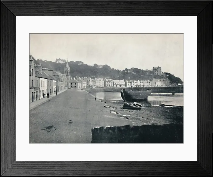 Framed Print : Tobermory - General View of the Town, 1895 Framed Print : Tobermory - General View of the Town, 1895