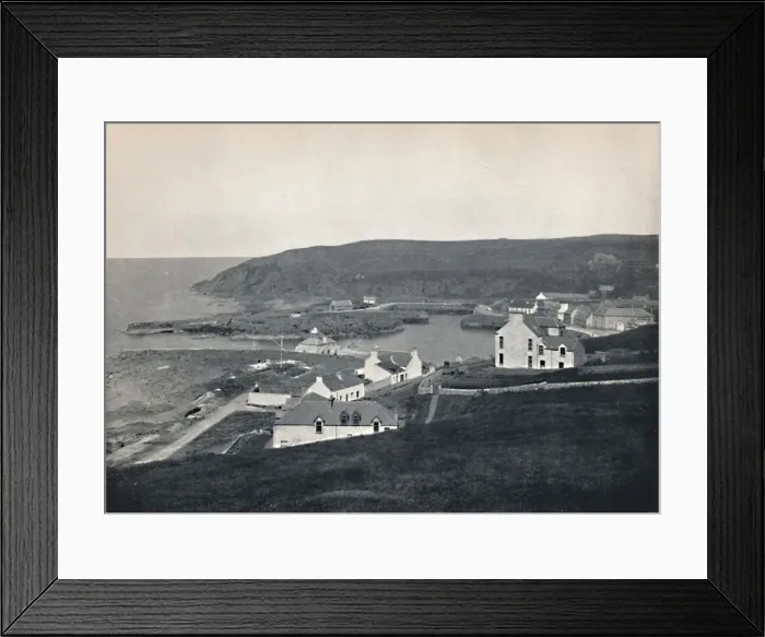 Framed Print : Portpatrick - The Harbour, 1895 Framed Print : Portpatrick - The Harbour, 1895