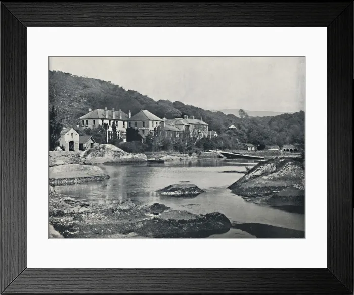 Framed Print : Glengarriff - Eccles Hotel, 1895 Framed Print : Glengarriff - Eccles Hotel, 1895