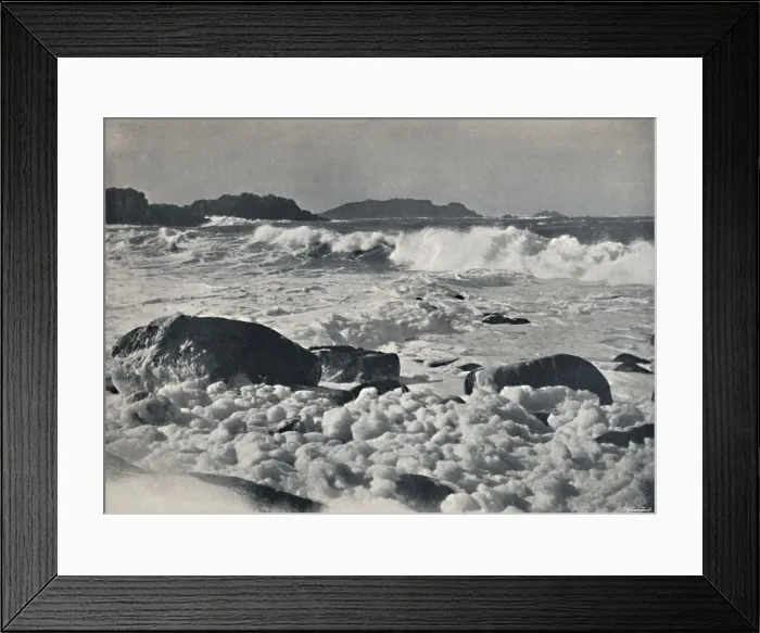 Framed Print : Scilly Islands - Hell Bay, Bryher, 1895 Framed Print : Scilly Islands - Hell Bay, Bryher, 1895
