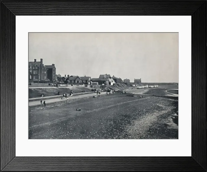 Framed Print : Hunstanton - The Front and Beach, 1895 Framed Print : Hunstanton - The Front and Beach, 1895