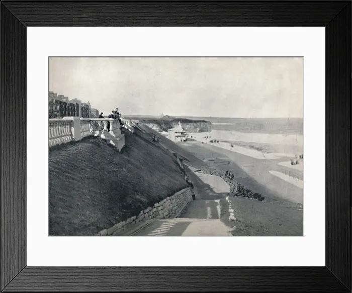 Framed Print : Roker - The Beach, from the Terrace, 1895 Framed Print : Roker - The Beach, from the Terrace, 1895
